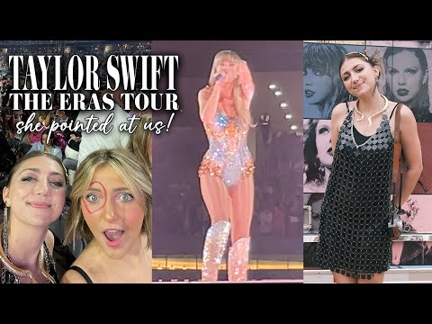 Taylor Swift THE ERAS TOUR... She POINTED AT US!
