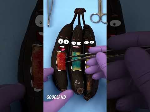 Goodland | Three Black Bananas Surgery, Heart Replacement #cartoon #doodles #animation #funny