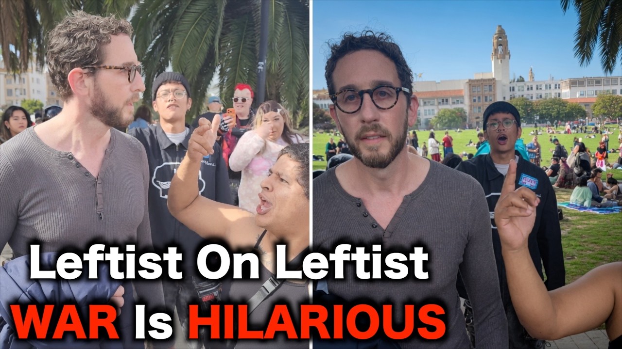 Gay Democrat KICKED Out Pride Event By Leftist Mob