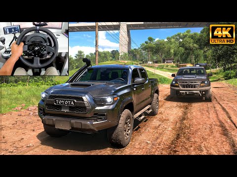 Toyota Tacoma TRD PRO & Chevy Colorado ZR2 | OFFROAD CONVOY | Forza Horizon 5 | Thrustmaster T300RS