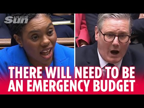 Kemi Badenoch's cheeky swipe as she BLASTS Chancellor Rachel Reeves over 'Emergency Budget'