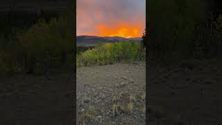 This Sunset Looked Like the Sky Was on Fire 🔥 | Colorado