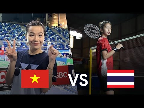 Nguyễn Thuỳ Linh đụng độ tay vợt trẻ Thái Lan và cái kết quá bất ngờ và chóng vánh