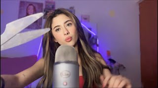 ASMR en español te corto las malas vibras Mouth sounds👄
