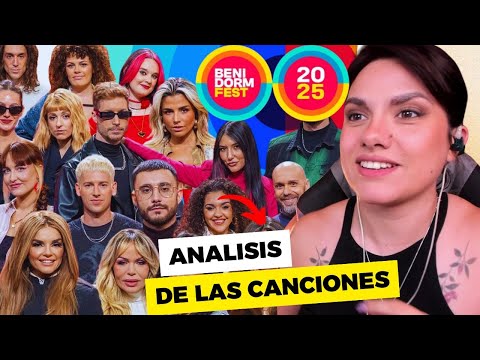 El Análisis Más Detallado de las Canciones del Benidorm Fest 2025 por una VOCAL COACH