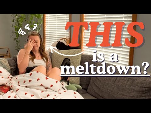 What an Autistic Meltdown REALLY Feels Like🌜✨(late-diagnosed women, low support needs)