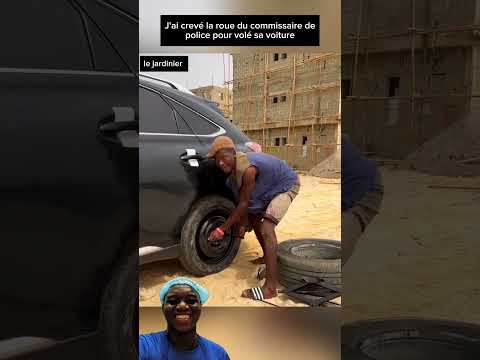 j'ai crevé la roue du commissaire de police pour voler sa voiture