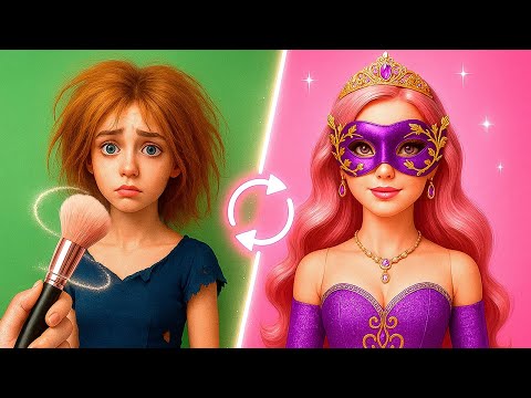 Who's Behind the Mask? 👑✨ Poor to Gorgeous Princess 👠 Another Cinderella Story