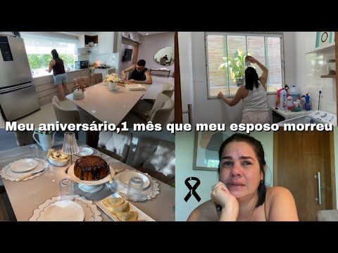 Um mês do falecimento/ fiz bolo de cenoura pra não passar em branco/Muita coisa aconteceu nesse vlog