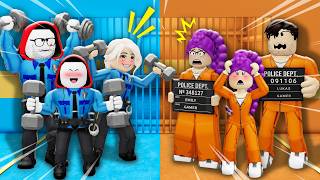 POLICE JJ Family Vs CRIMINAL Rumi Family?! - Maizen Roblox