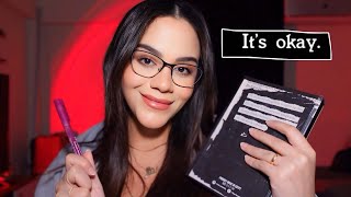 الدكتورة النفسية هتسألك اسئلة غريبة لتحليل الشخصية 👩🏻‍⚕️ #asmr