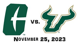 November 25, 2023 - Charlotte 49ers vs. South Florida Bulls Full Football Game