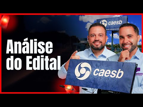 ANALISANDO EDITAL CAESB | VAGA PARA PEDAGOGO 2025