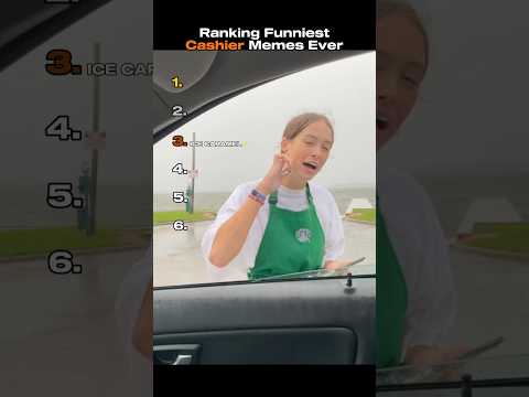 AN ICED CARAMEL🗣️⚡️ #cashier #grocery #tiktok #usa
