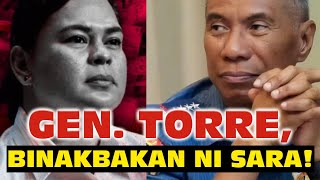 SARA DUTERTE, BINAKBAKAN SI GENERAL TORRE! DILG NAGSALITA NA SA ISYU SA PAGBILI NG 80,000 NA AR*MAS!