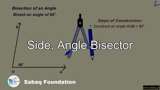 Bisection of an Angle

