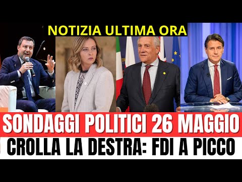 NUOVI SONDAGGI POLITICI: LA DESTRA CADE E CROLLA, chi ha guadagnato il primo posto? Ecco chi vince