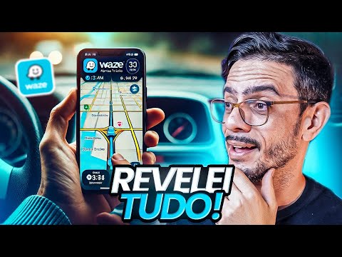 Waze GPS Esconde 6 FUNÇÕES que VOCÊ vai usar MUITO!