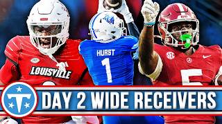 Breaking Down Titans Day 2 WR Targets: Chris Bell, Ted Hurst, Germie Bernard, and MORE!