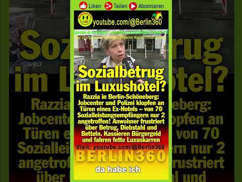 #Sozialbetrug #Berlin #Schöneberg #Jobcenter #Razzia #Leistungsmissbrauch #Polizei #bürgergeld #Kiez