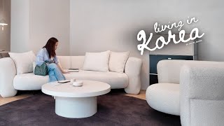 Living in Korea | furniture shopping, organizing my closet, cooking at home