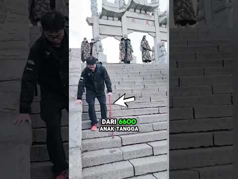 KAKI MEREKA TERASA LUMPUH SAAT SAMPAI PUNCAK GUNUNG ๐๐๐ฅ#shorts #mount #thai #china