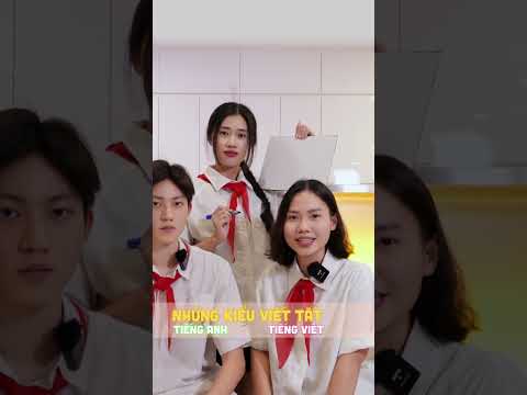 Giải Thích Các Kiểu Viết Tắt Của Học Trò #shorts