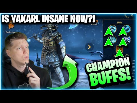 BIG Changes to Yakarl AND Others! | RAID Shadow Legends