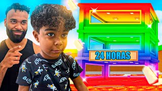 PASSEI 24 HORAS UPANDO O MEU FILHO NO ROUBE UM BRAINROT