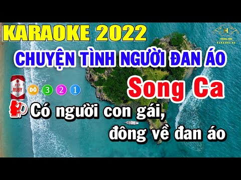 Chuyện Tình Người Đan Áo Karaoke Song Ca | Trọng Hiếu