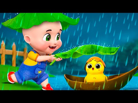 Rain Rain Go Away | Five Little Ducks Animals Wants To Play | Nursery Rhymes And Kids Songs