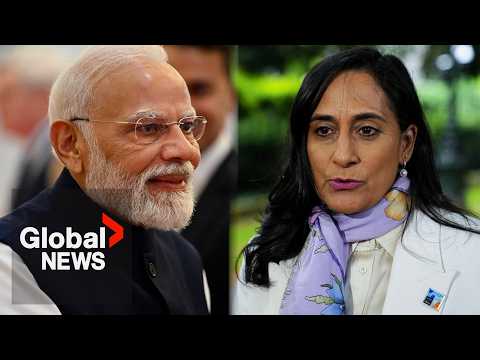 YouTube video thumbnail: Canada's Foreign Affairs Minister Visits India, Marking First Visit in 2 Years