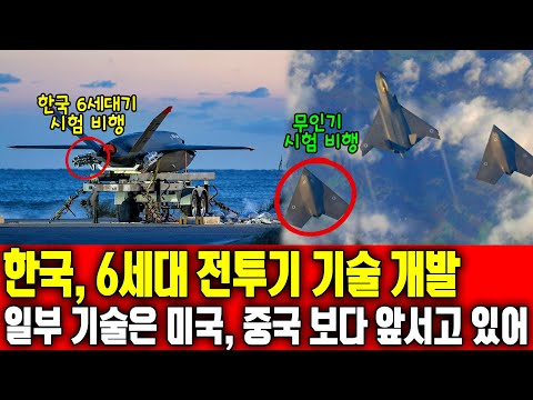 해외 외신에 한국이 6세대 전투기 기술 개발하고 있다고 보도 된 이유ㅣ 일부 기술은 미국, 중국 보다 앞서고 있어ㅣ kf-21 개발하면서 6세대 스텔스 전투기와 무인기도 함께 개발