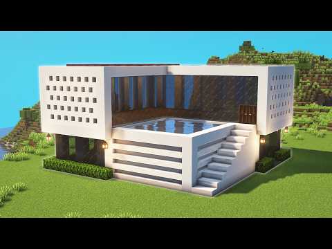 Minecraft Easy Modern House⚒️