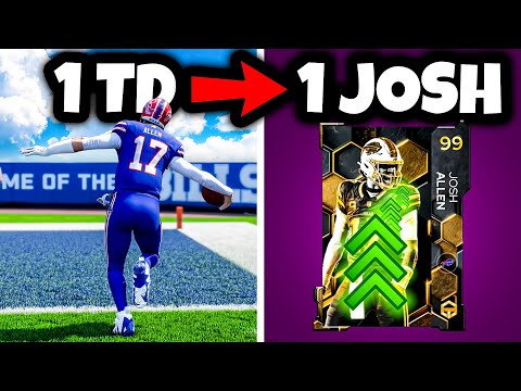 Josh Allen, But 1 TD = 1 Upgrade