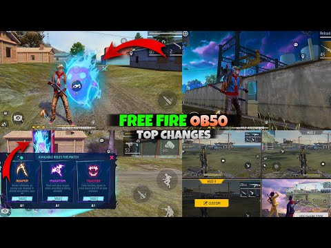 TOP NEW CHANGES IN OB50 UPDATE ADVANCE SERVER | FREE FIRE NEW UPDATE | GARENA FREE FIRE
