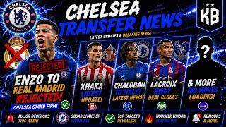 🚨 BREAKING ENZO TO REAL MADRID OFF!, XHAKA, PEP, LACROIX , CHALOBAH HWG? & MORE