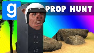 Gmod Prop Hunt - Totally Normal Island Getaway! (Funny Moments)