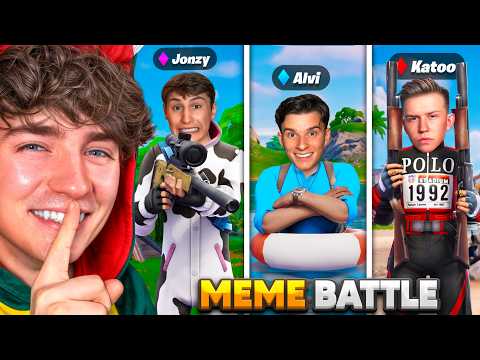 Das XXL MEME CREATOR BATTLE in FORTNITE! ⚔️🏆
