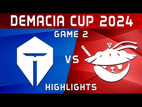 TES vs AL Game 2 Highlights | Demacia Cup Finals 2024 | Top Esports vs Anyone's Legend by Onivia