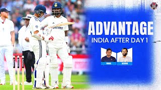 Advantage India After Day 1! 🔥 Dominant Start in the Test Match 🏏|Pdoggspeaks