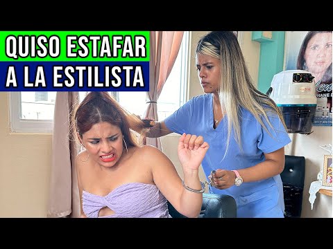 Estilista puso en su lugar a una mujer que no le quiso pagar