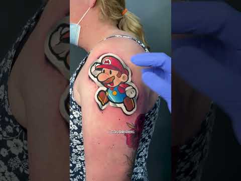ESTE ARTISTA Ha Creado Un Peculiar Estilo de Tatuajes @Mr.Sticker.Tattoo #tatto #tatuaje
