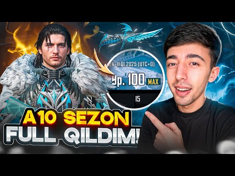 🥶A10 RPdan LEDNIK PICHOQ FULL OLDIM 🥵 PUBG MOBILE!!!