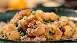Homemade Gnocchi with Peas and Parmesan by Gordon Ramsay