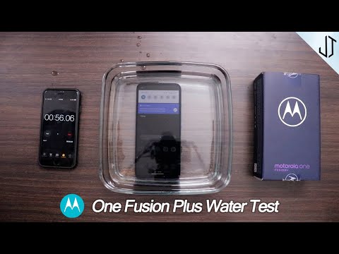 (ENGLISH) Moto One Fusion Plus Water/Durability Test