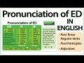 Pronunciation of ED Endings