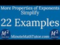 Exponents and Their Properties