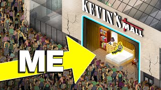 Project Zomboid but I live in a Mall