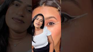 EYELINER వేసుకోవటానికి ఇబ్బంది పడుతున్నారా? #ashortaday #eyeliner #hacks #makeup #teluguvlogs